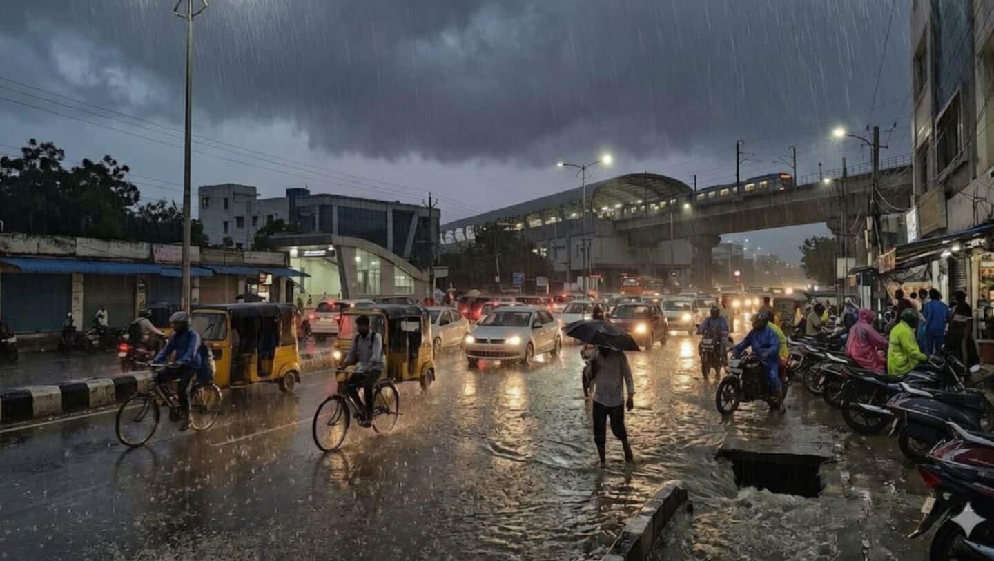 Umbrella alert! Hyderabad may see more thundershowers in coming days