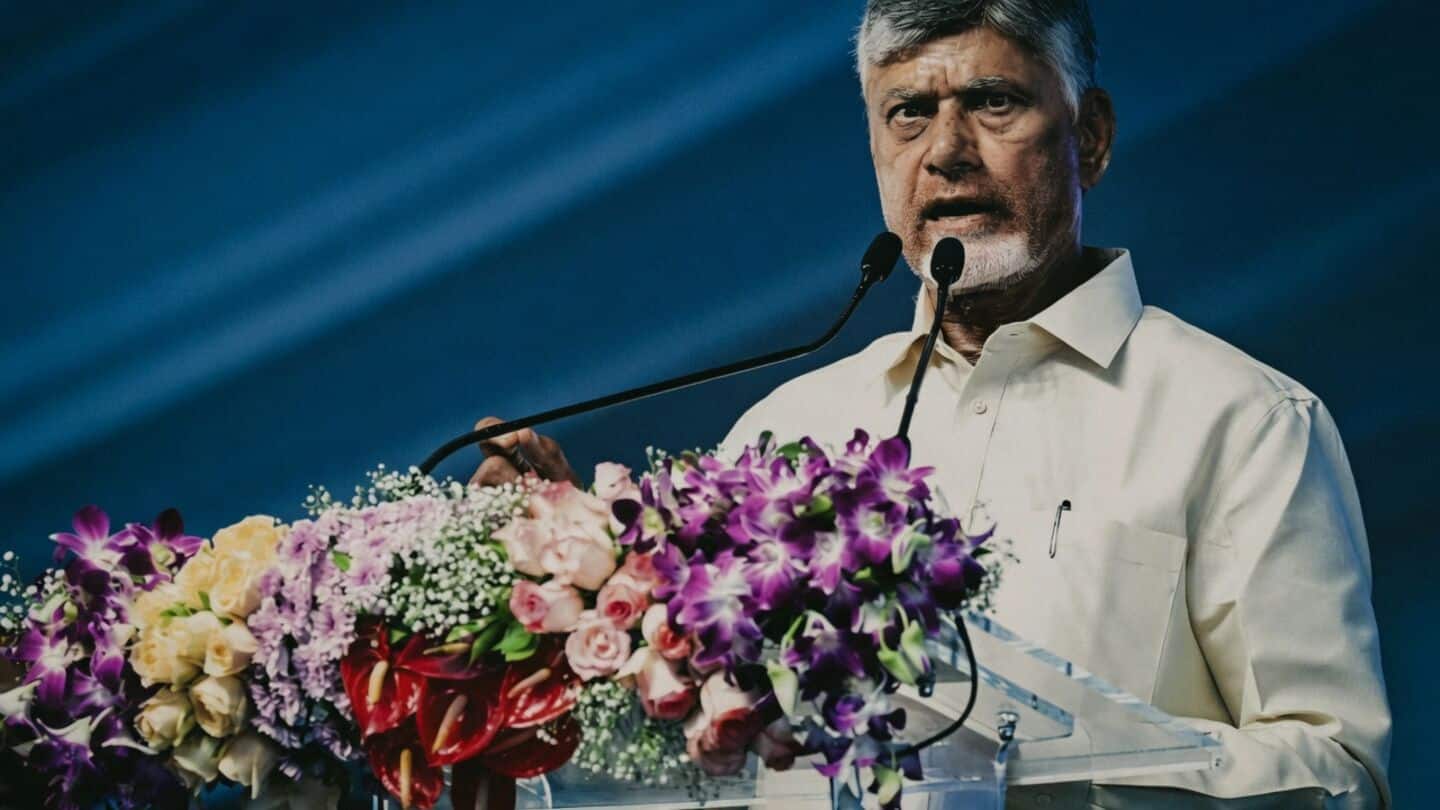 N Chandrababu Naidu unveils Amaravati tech vision, ₹1,520cr road opens