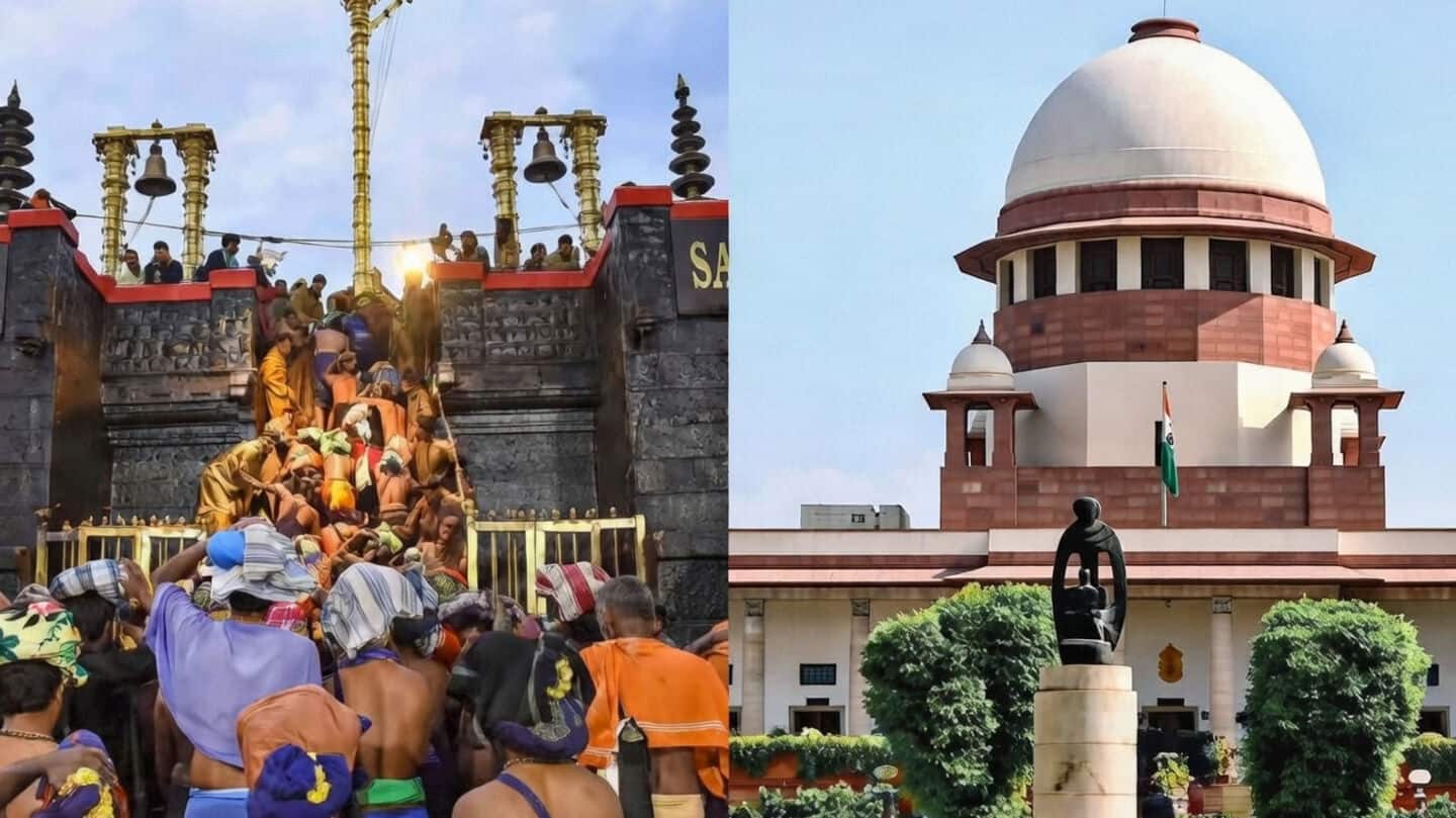 Supreme Court reviews Sabarimala ban on women 10-50, seeking balance