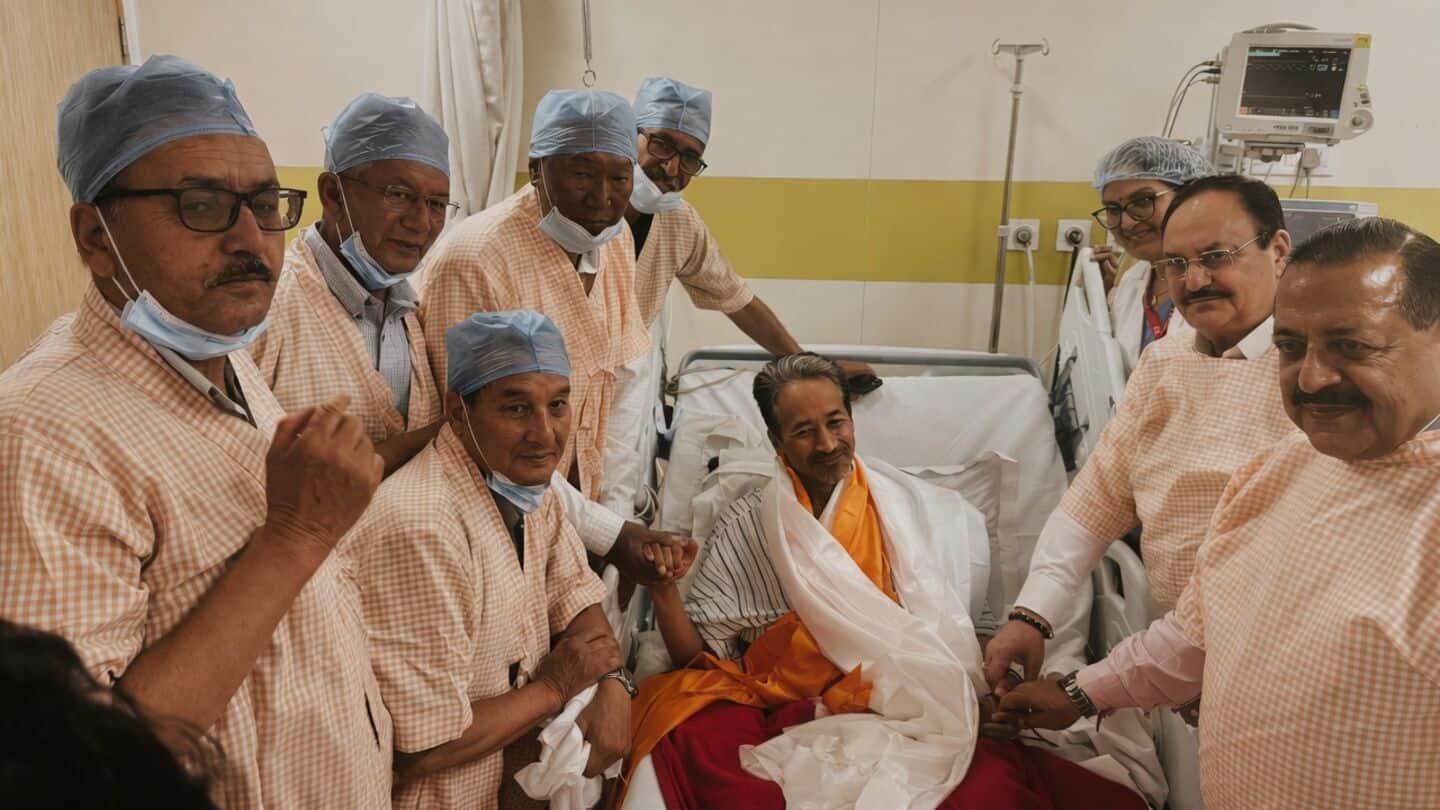 Government promises no legal action, Sonam Wangchuk ends hunger strike
