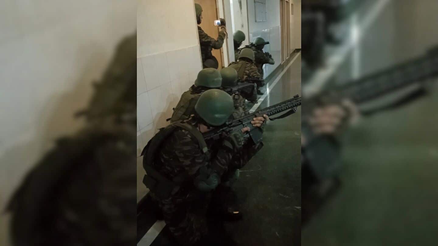 Delhi Police and NSG held Sudarshan Shakti-V anti-terror drill