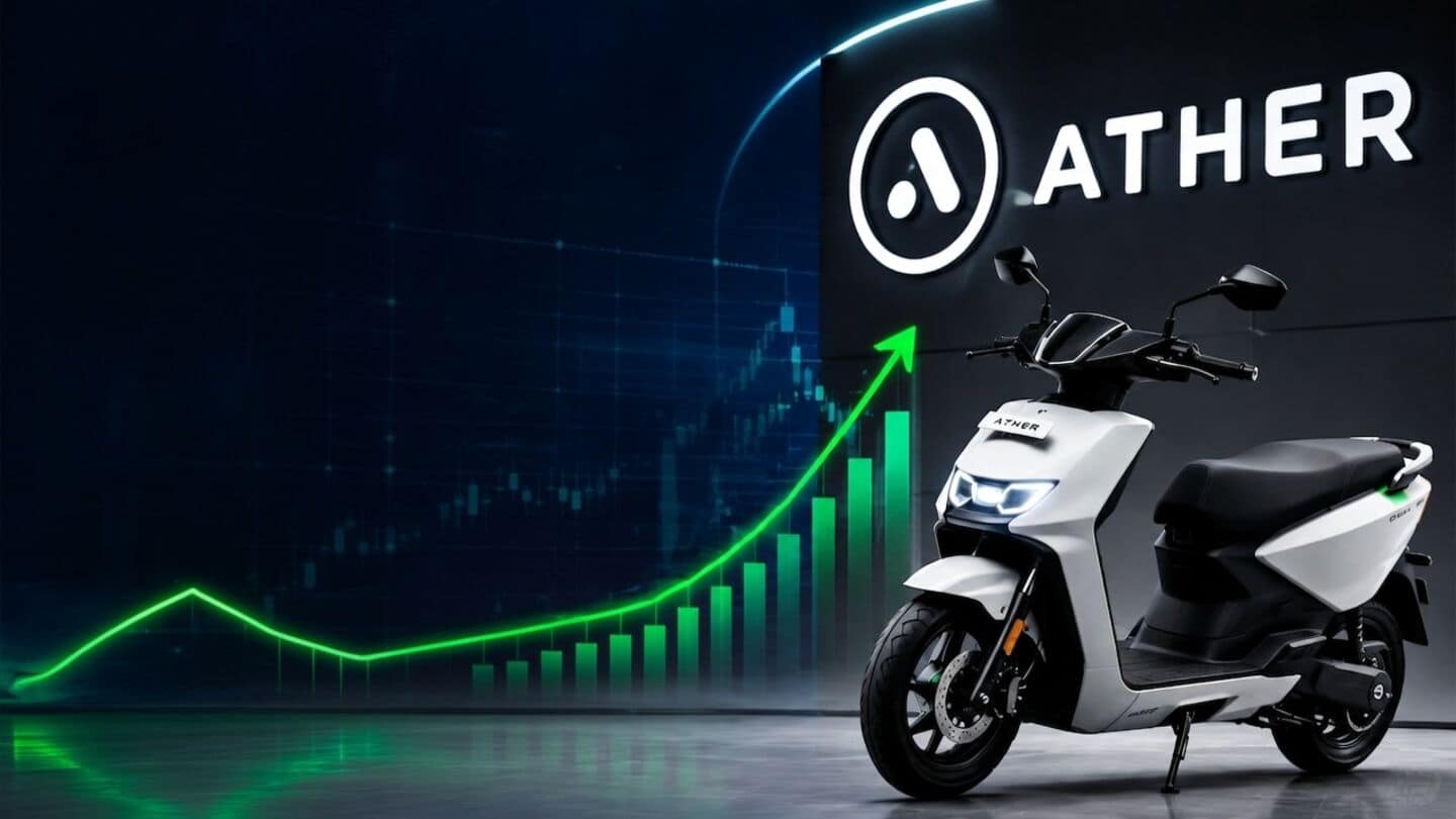 Ather Energy raises ₹1,300 cr in institutional placement at ₹1,202