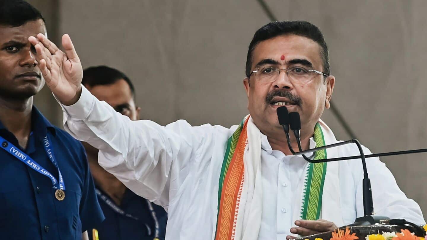 West Bengal STF says Pakistan-based terror groups monitored Suvendu Adhikari