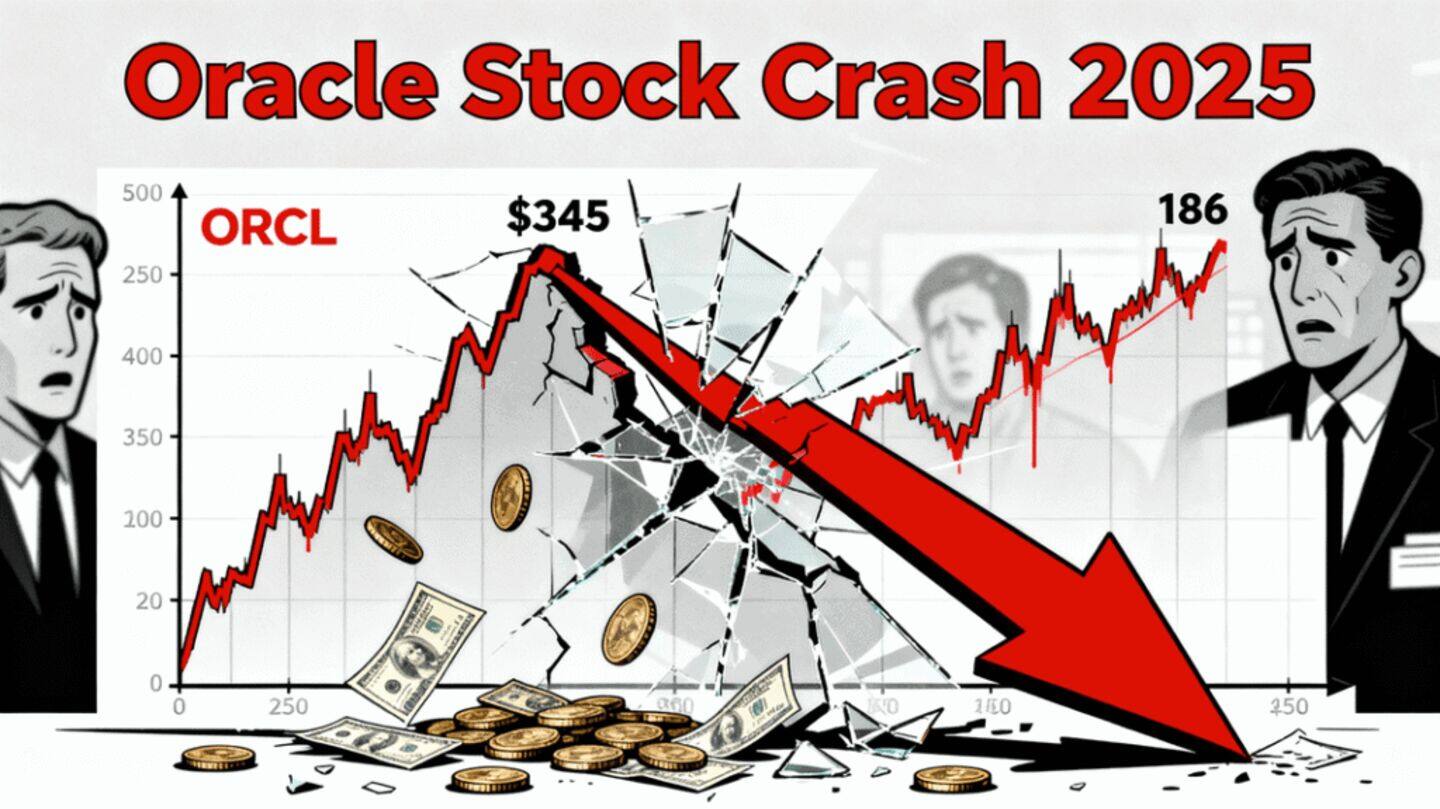 Oracle stock crashes 30%—worst quarter since 2001