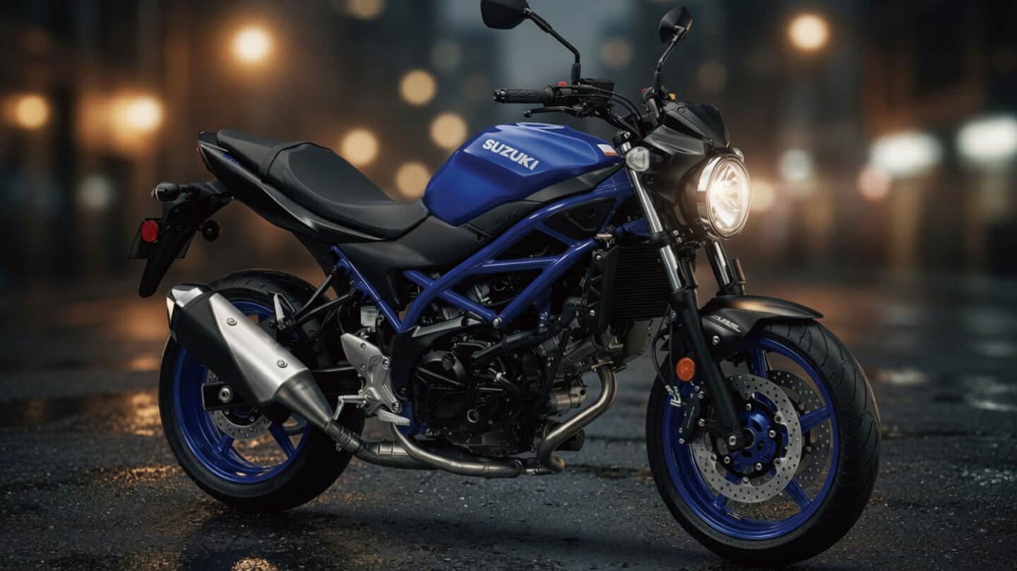 After California certification Suzuki confirms 2027 SV650 update with SV-7GX