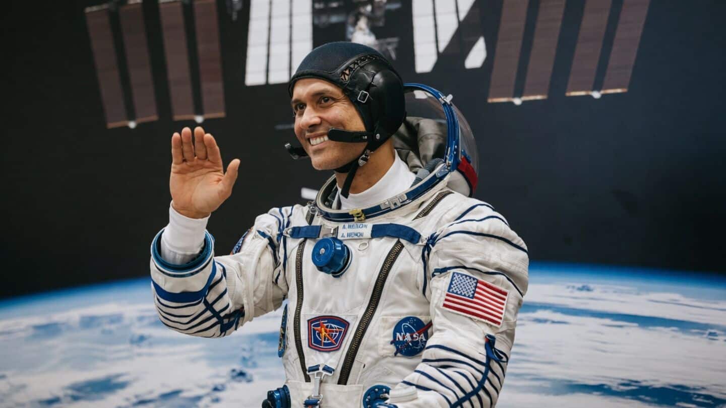 NASA's Anil Menon to swap ISS antenna alongside Sophie Adenot