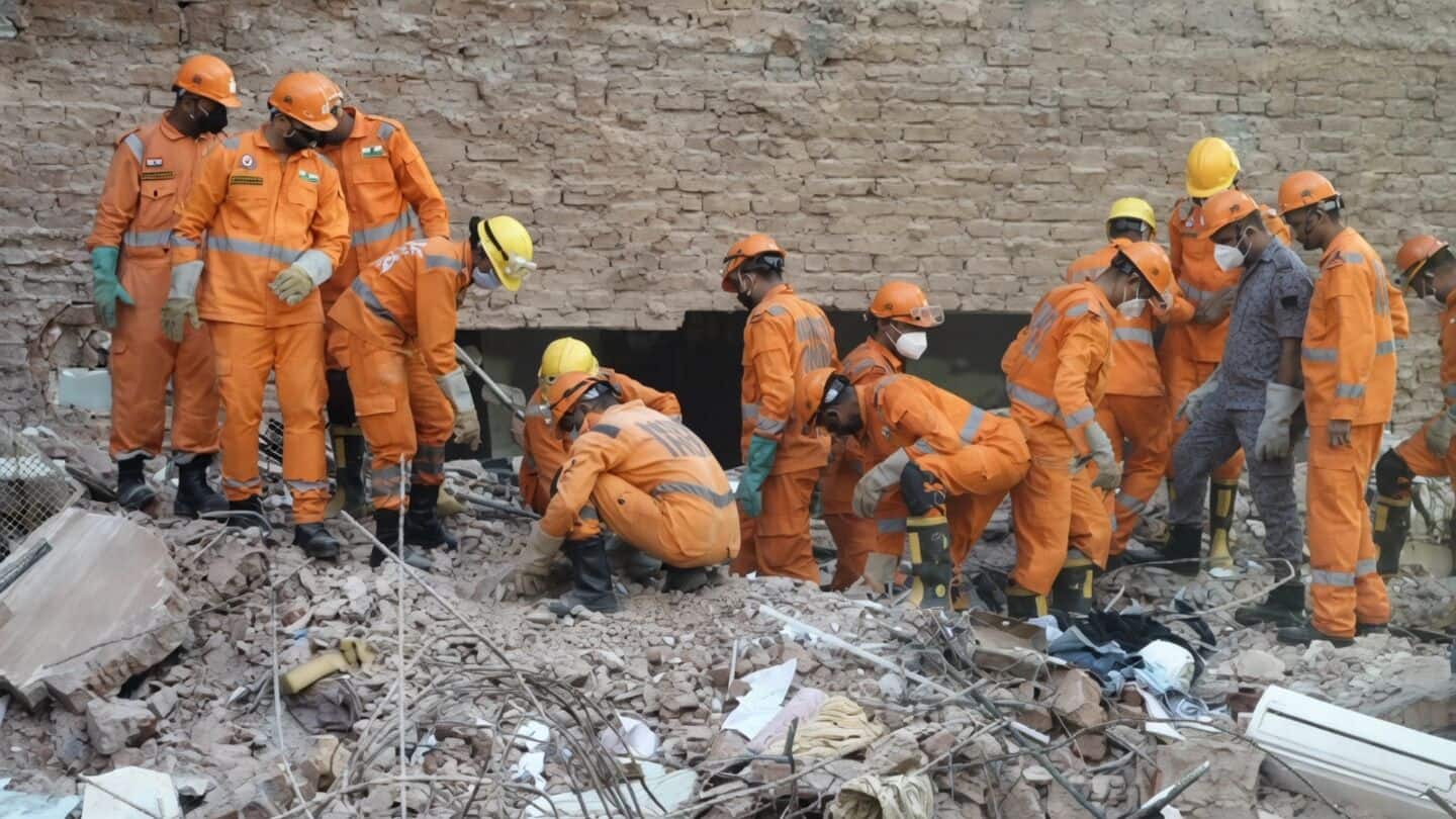 Delhi's Satya Niketan PG collapse kills at least 6