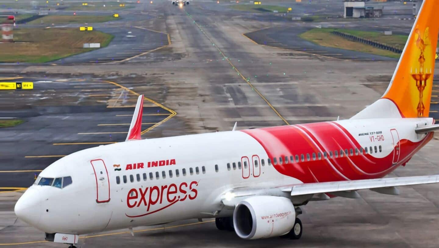 Air India Express flight's nose wheel breaks during landing