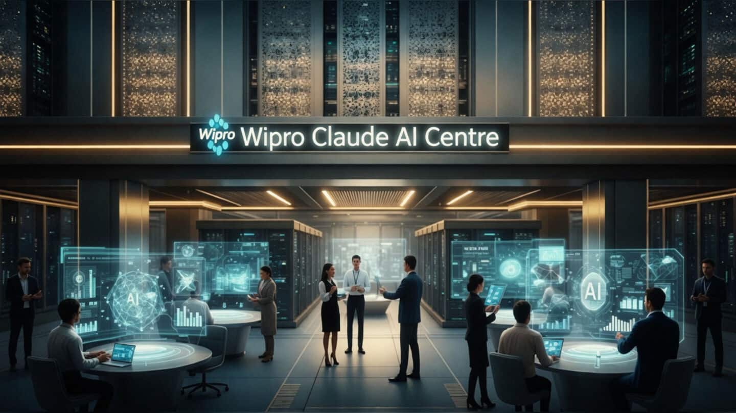 Wipro opens Bengaluru AI center to integrate Anthropic Claude models