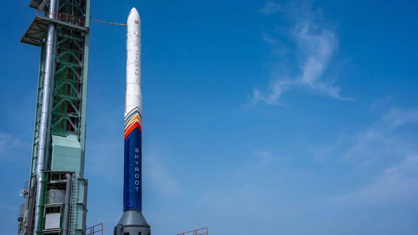 Skyroot Aerospace to launch India's 1st privately built rocket Vikram-1