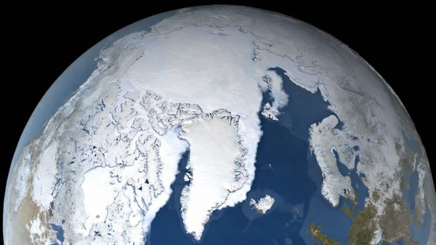 Arctic sea ice hits record low for 2nd consecutive year