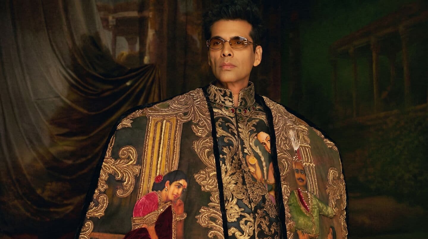 Johar makes 1st Met Gala appearance in Malhotra Varma homage