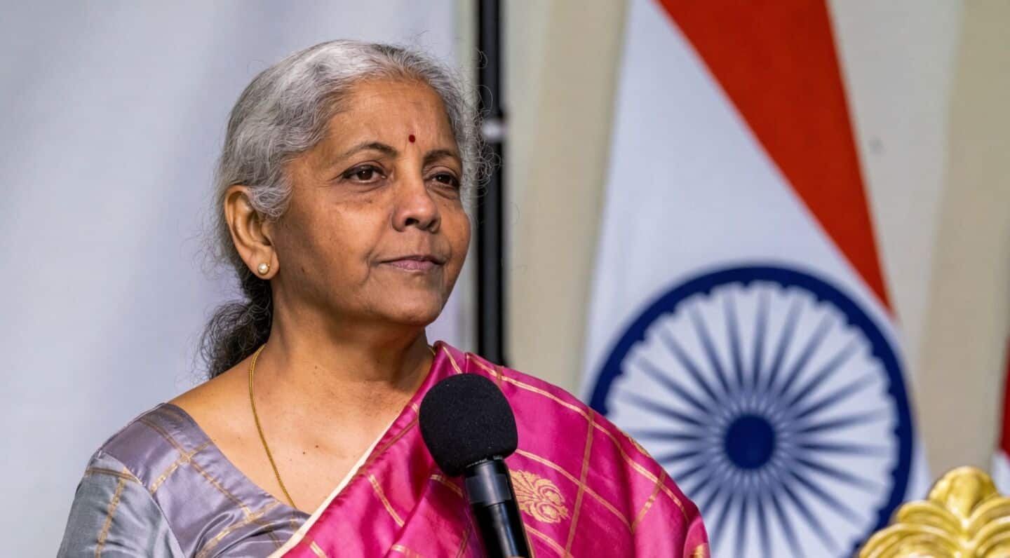 Nirmala Sitharaman at IMF meeting says China restricts Indian exports