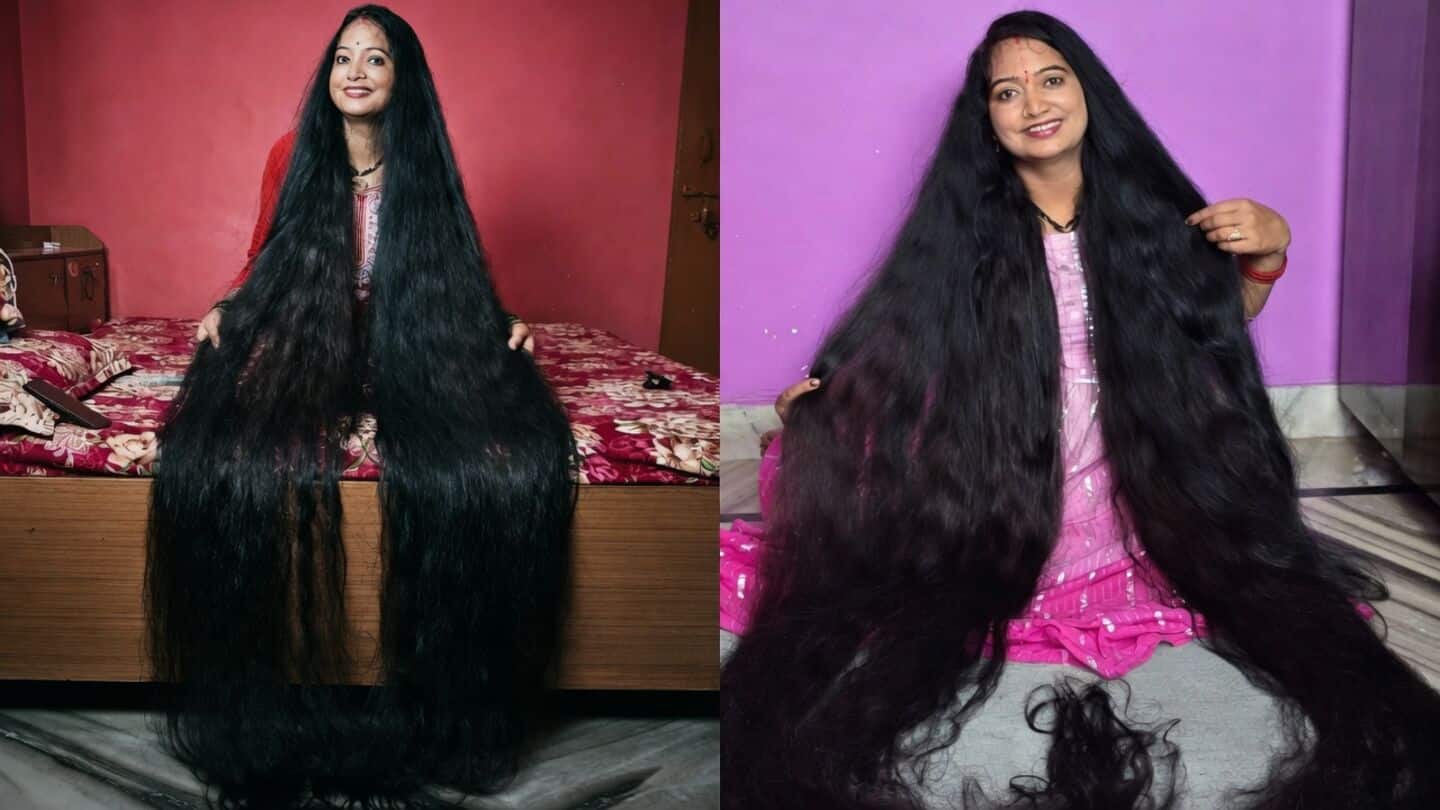 Renu Dhariyal now holds Guinness World Record with 271.5cm hair