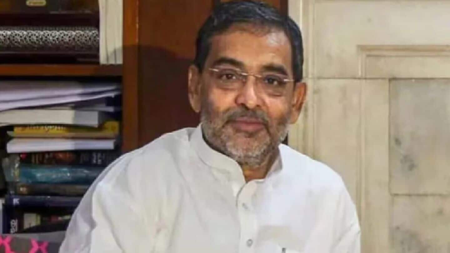 Bihar MP Upendra Kushwaha threatened by alleged gang members