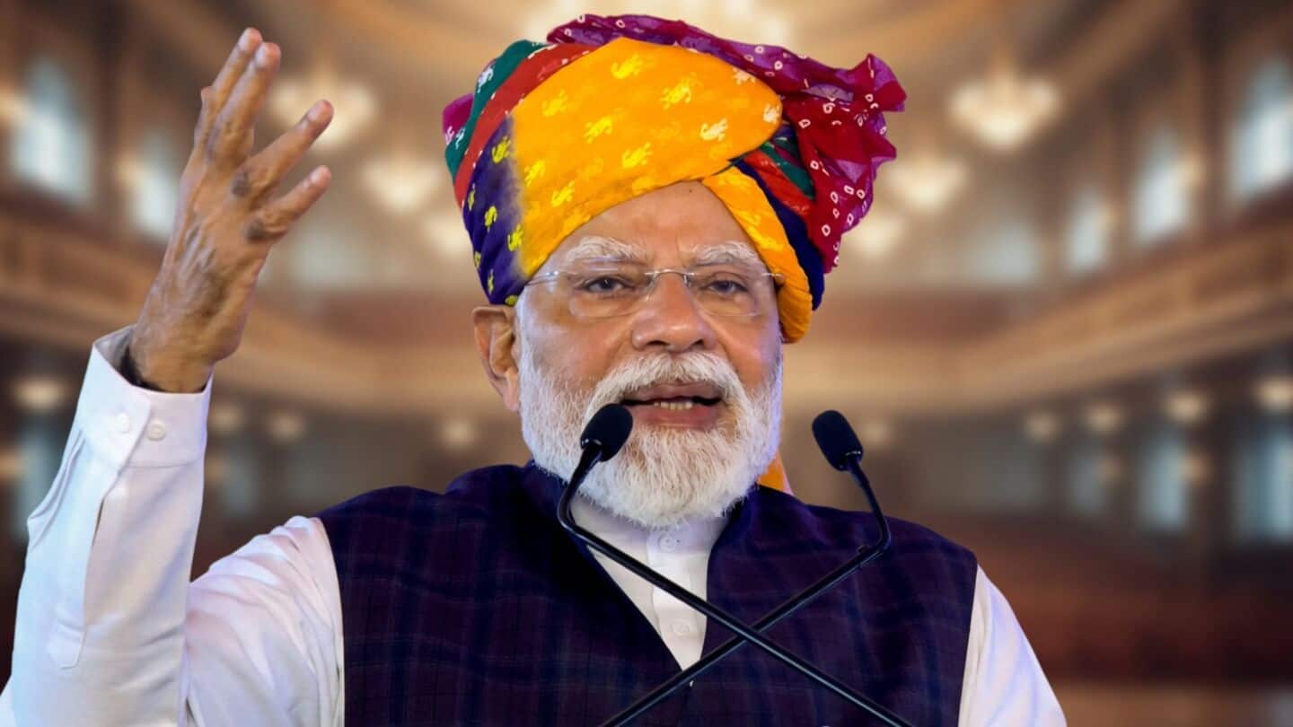 Prime Minister Narendra Modi lays ₹14,700cr foundation for Haryana upgrades