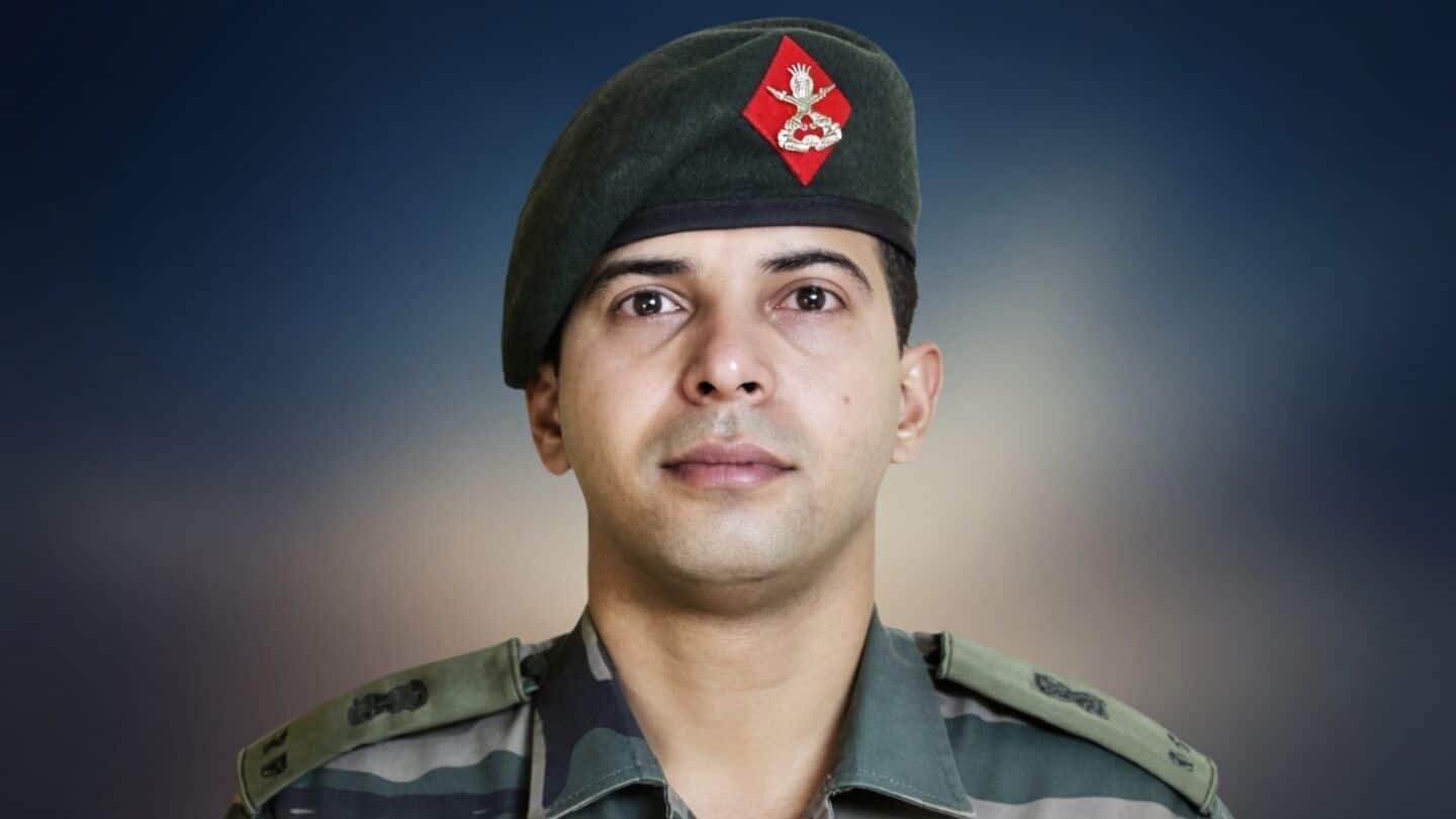 Major Bhargav Kalita awarded Shaurya Chakra for tackling terrorism