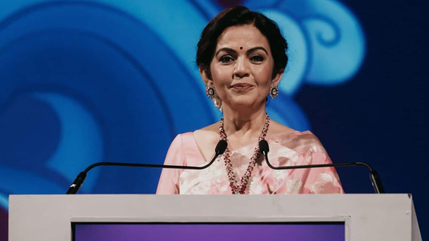 Nita Ambani shares dream to host Olympic Games in India