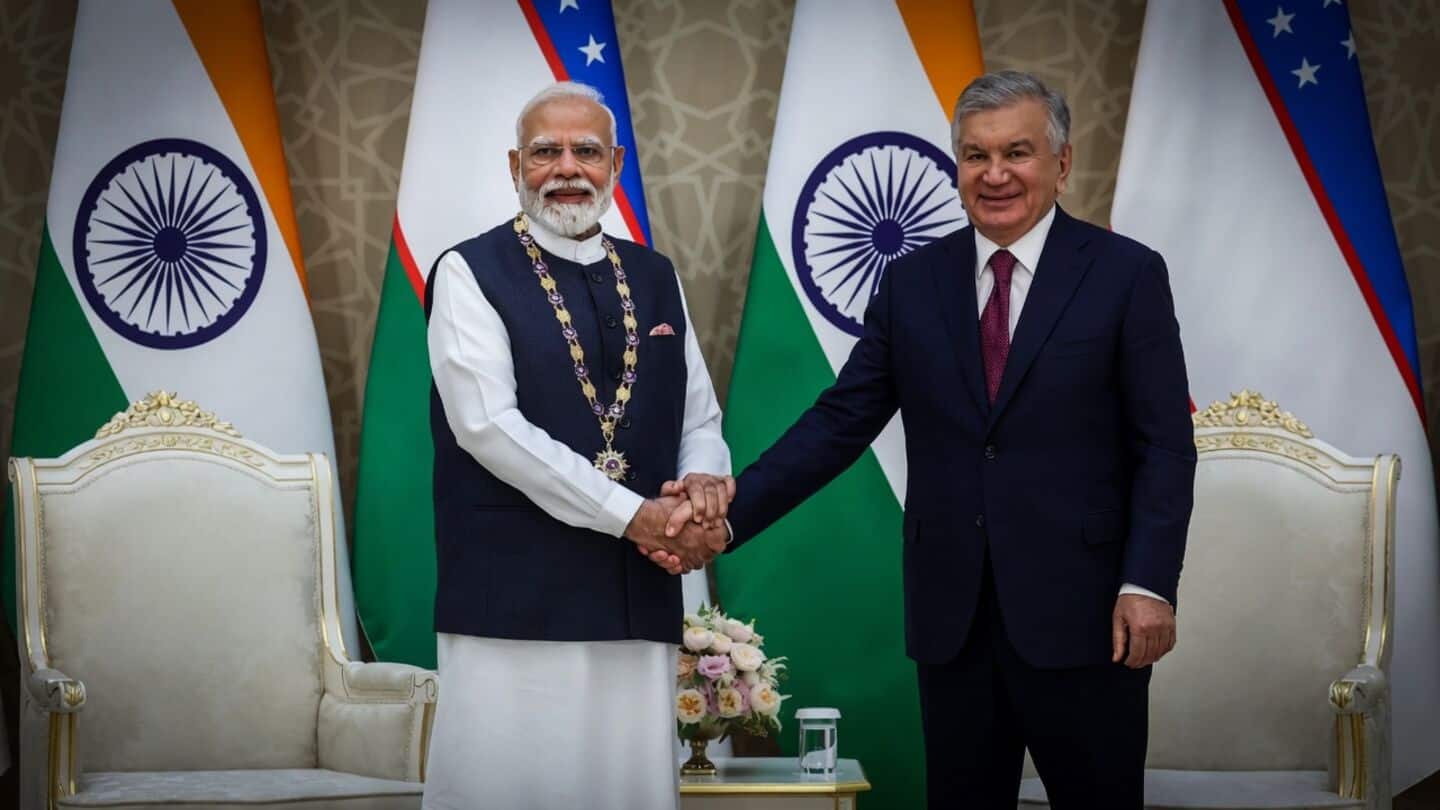 PM Modi announces comprehensive strategic partnership with Uzbekistan, $5bn target