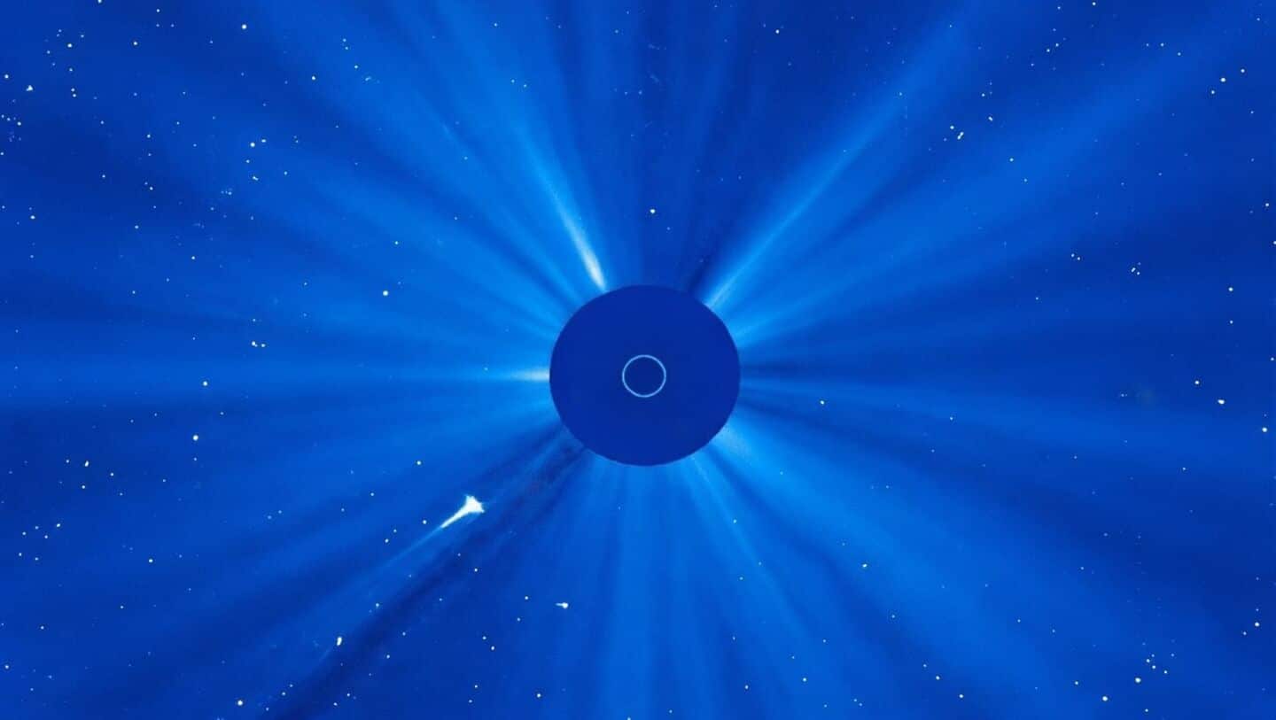 NASA and ESA say comet maps likely exploded near Sun