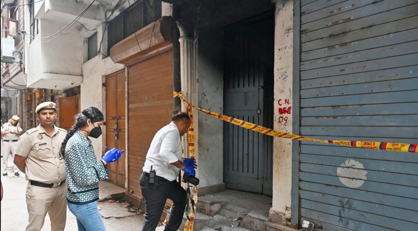 Electric scooter charging blaze in Tughlakabad Extension Delhi kills 3