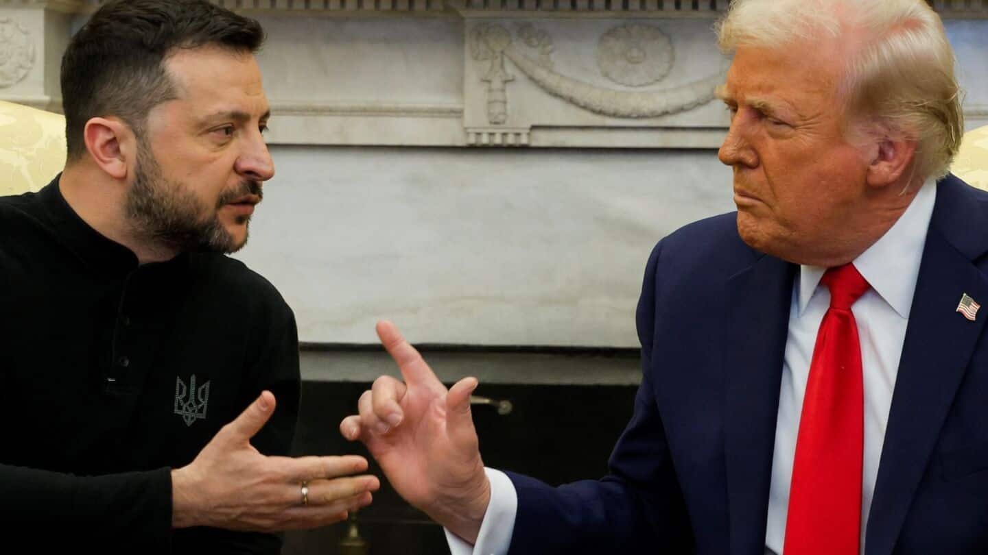 Donald Trump accuses Volodymyr Zelensky of rejecting peace, defends delay
