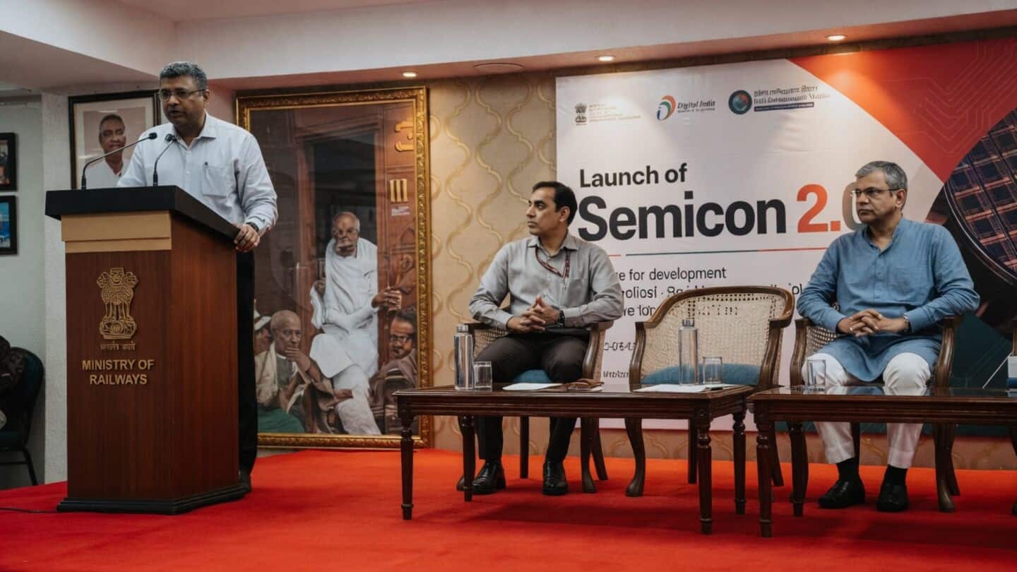 India launches Semicon 2.0 aiming to attract ₹4Lcr investment