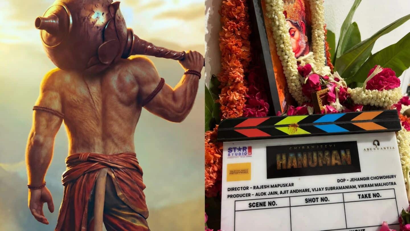 'Chiranjeevi Hanuman' starts motion capture at Galleri5 studio Bengaluru