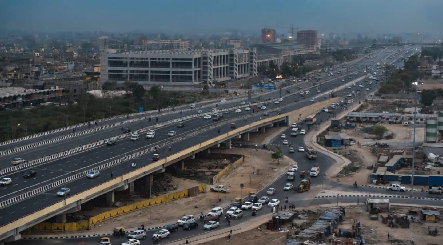 Delhi government to build 17km 6 lane NCR corridor