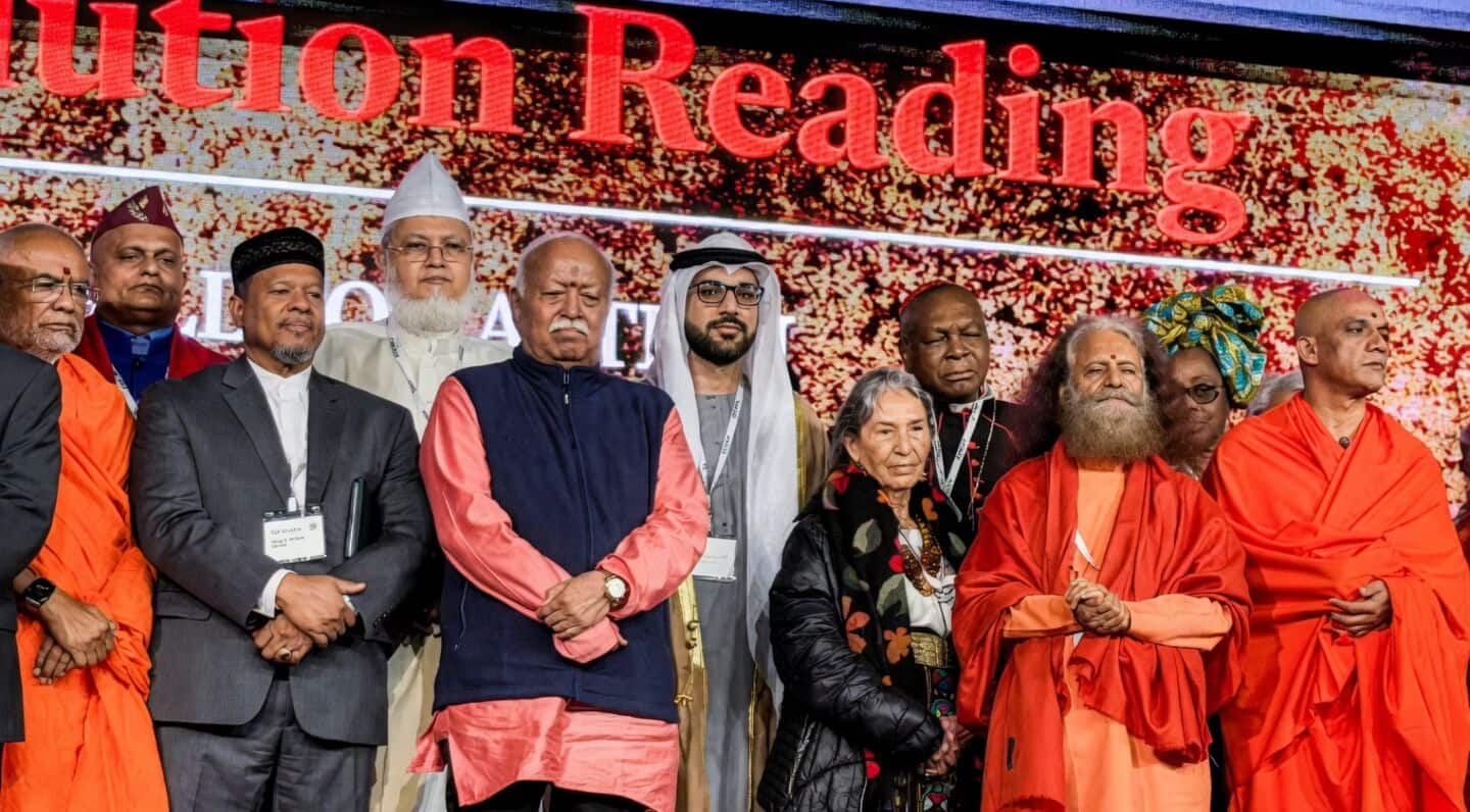 RSS chief Mohan Bhagwat calls India Vishwaguru at Toronto event
