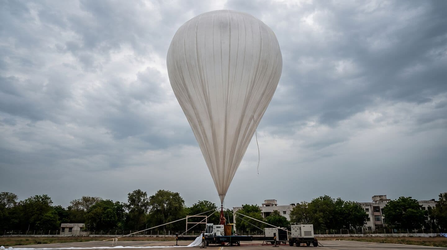 Red Balloon Aerospace launches Mission SANA from Vijayawada into stratosphere