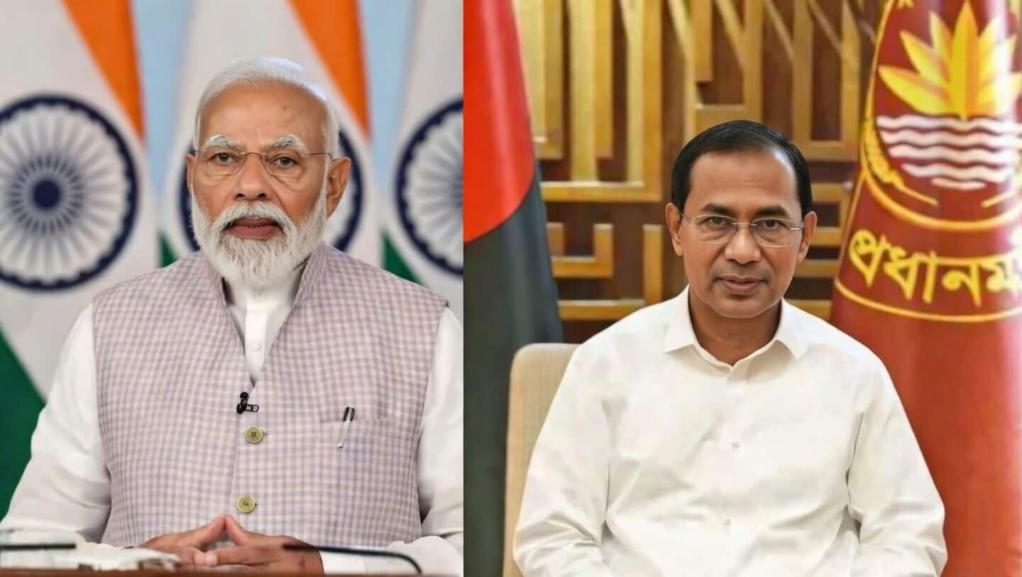 Bangladesh PM Rahman sends 'Eid' wishes to Modi