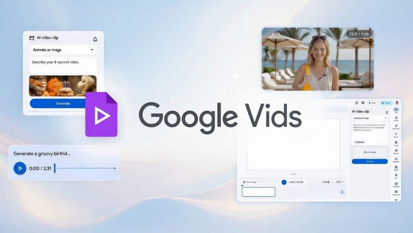 Google Vids rolls out free video generation and Chrome recorder