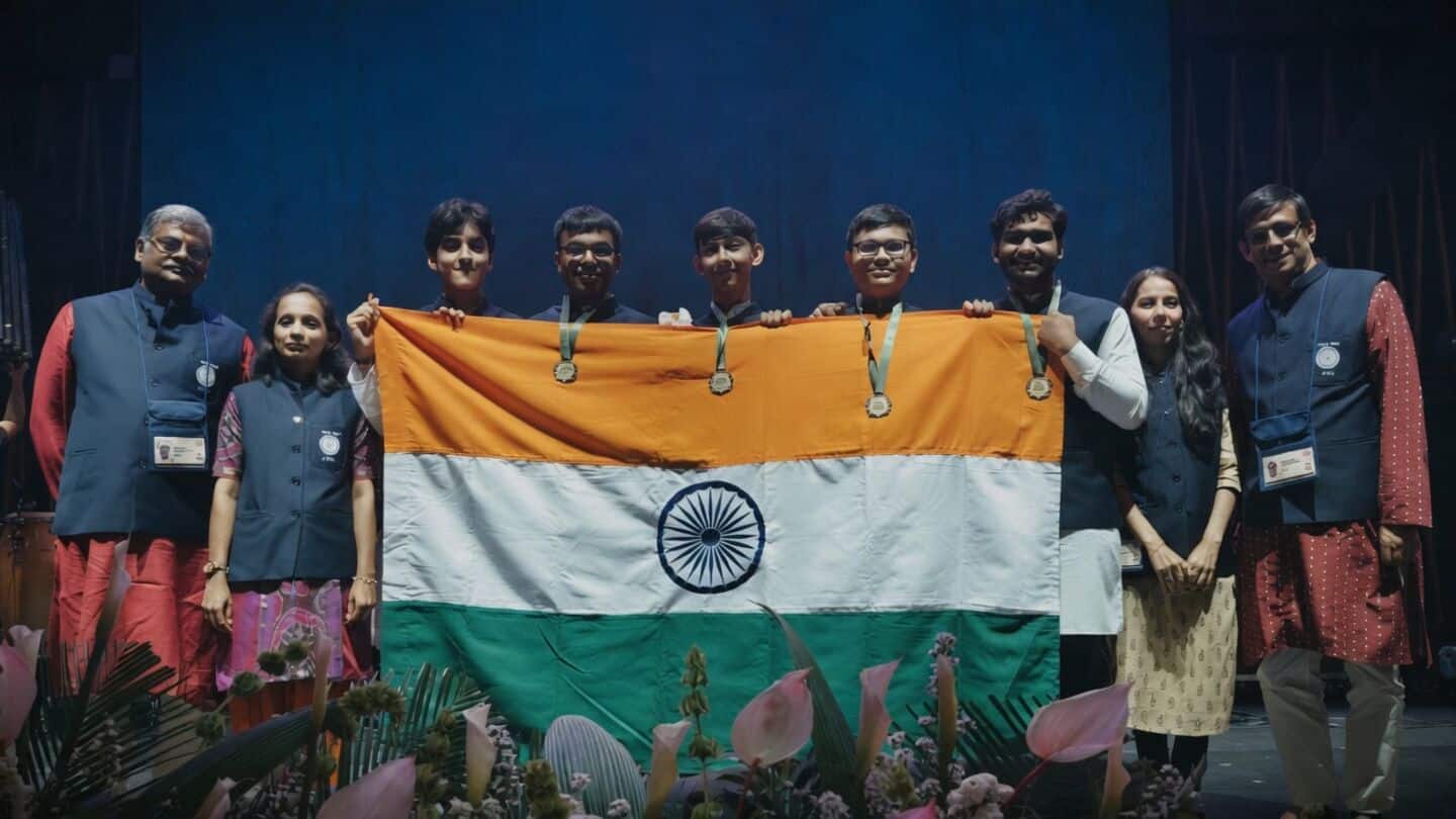 Five Indian students win gold at 56th International Physics Olympiad