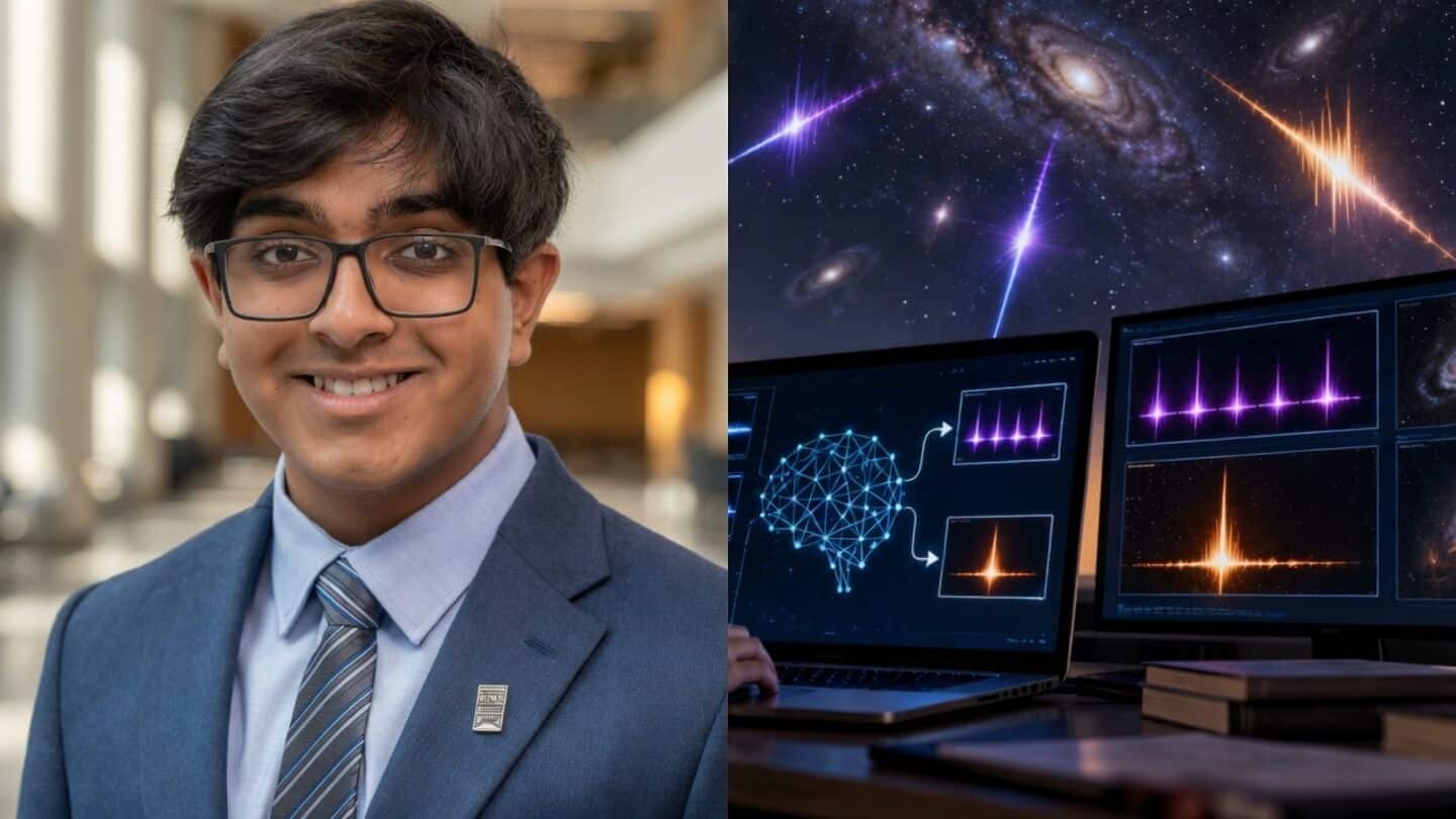 New Jersey 17-year-old Rohan Arni builds AI to classify FRBs