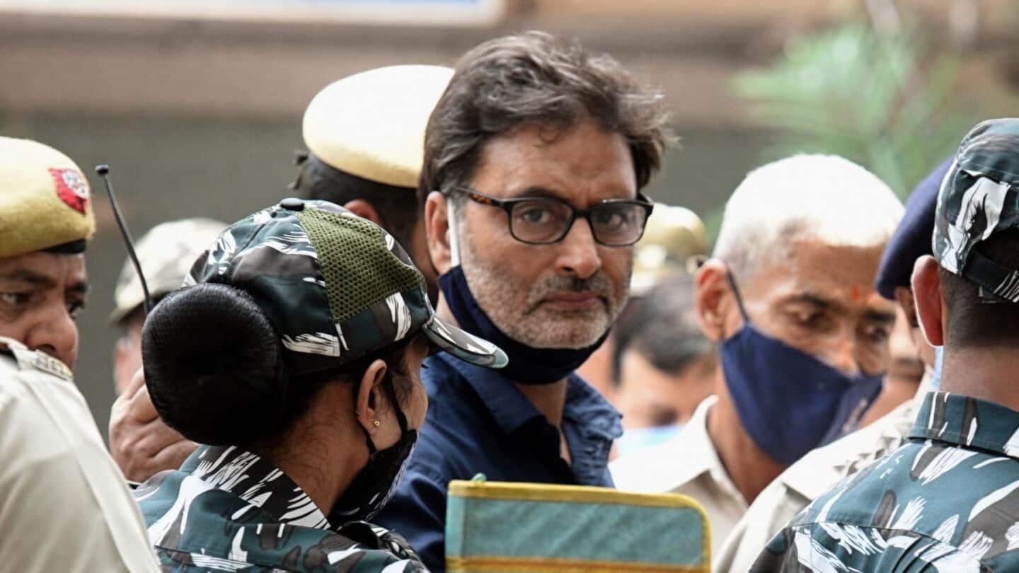 Yasin Malik indicted for hawala funding in Jammu and Kashmir