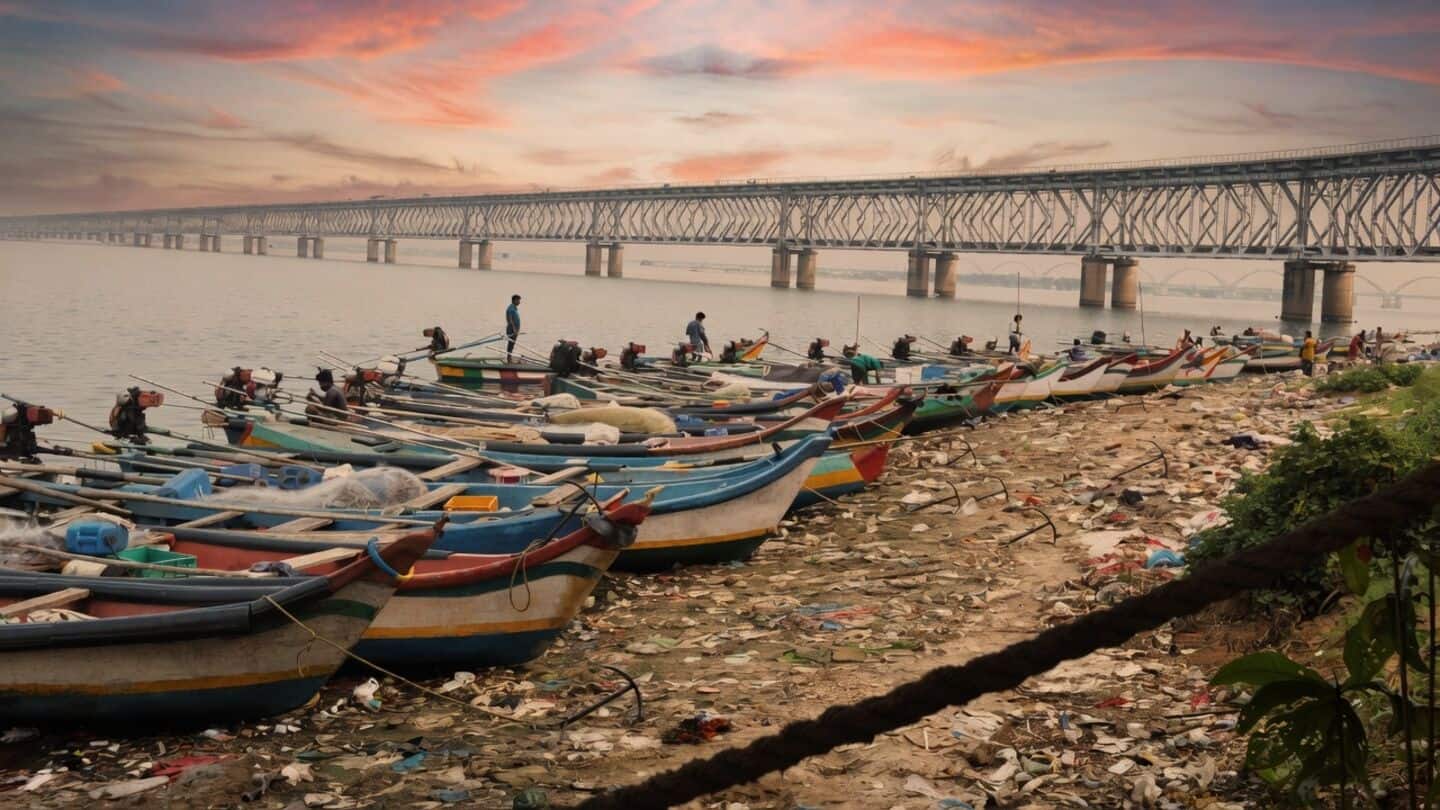 Godavari in Rajamahendravaram unsafe for drinking ahead of 2027 Pushkarams