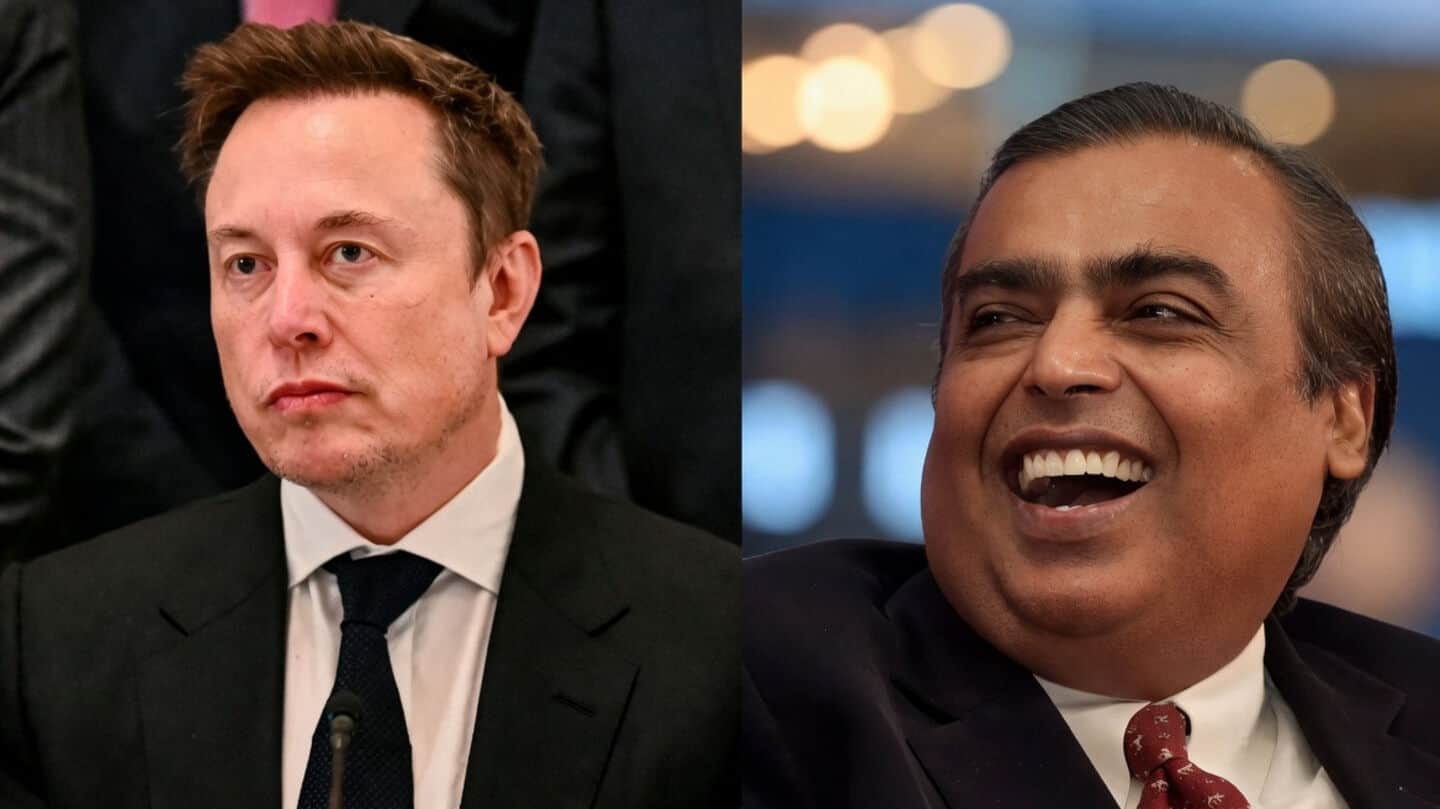 Musk links Mukesh Ambani to Starlink delay amid donations debate