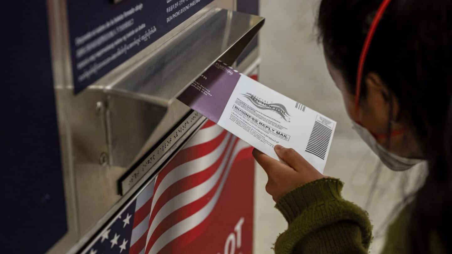 Department of Justice sues California over federal mail ballot verification