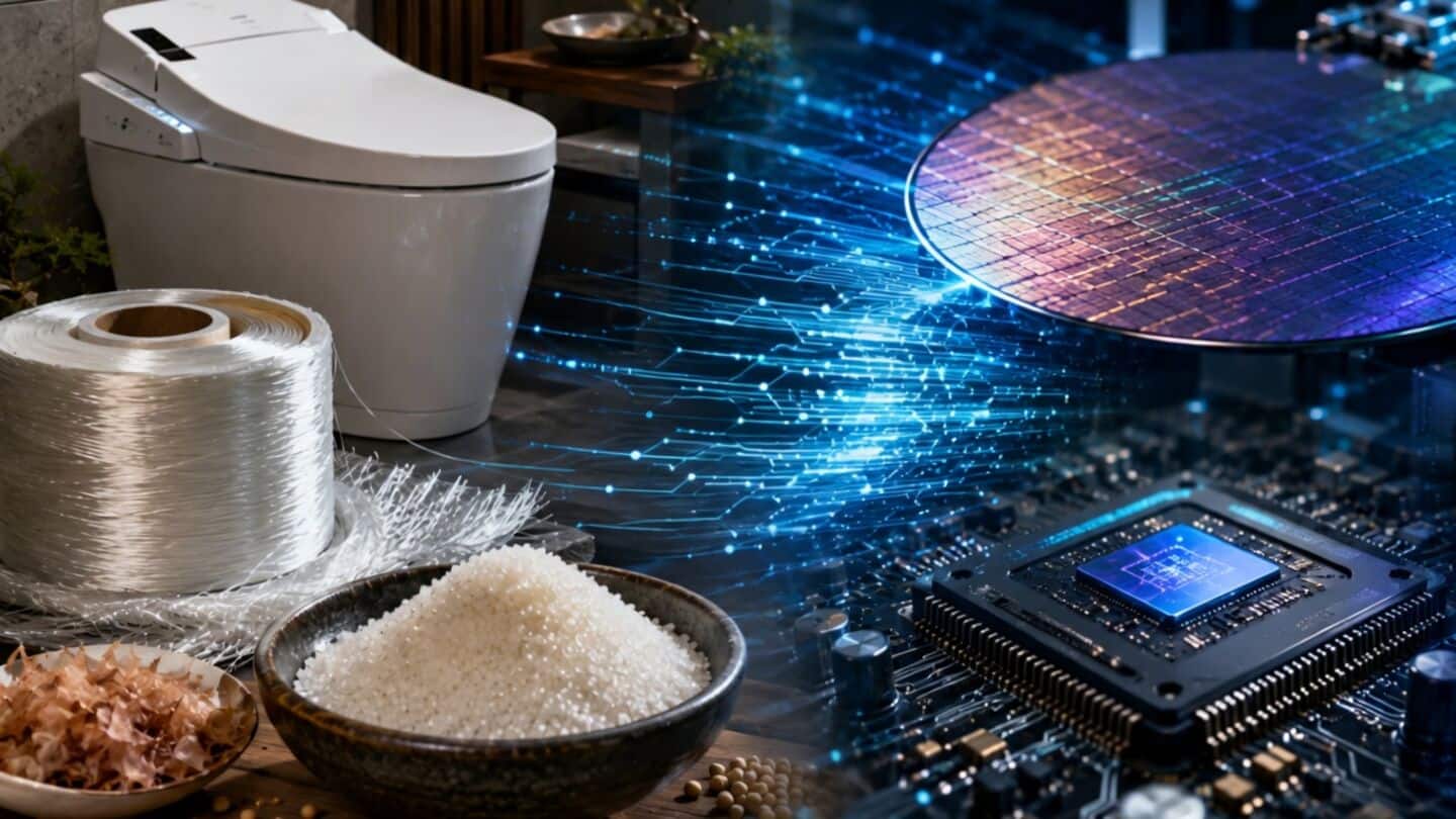 Japanese industrial firms provide critical materials for advanced AI chips