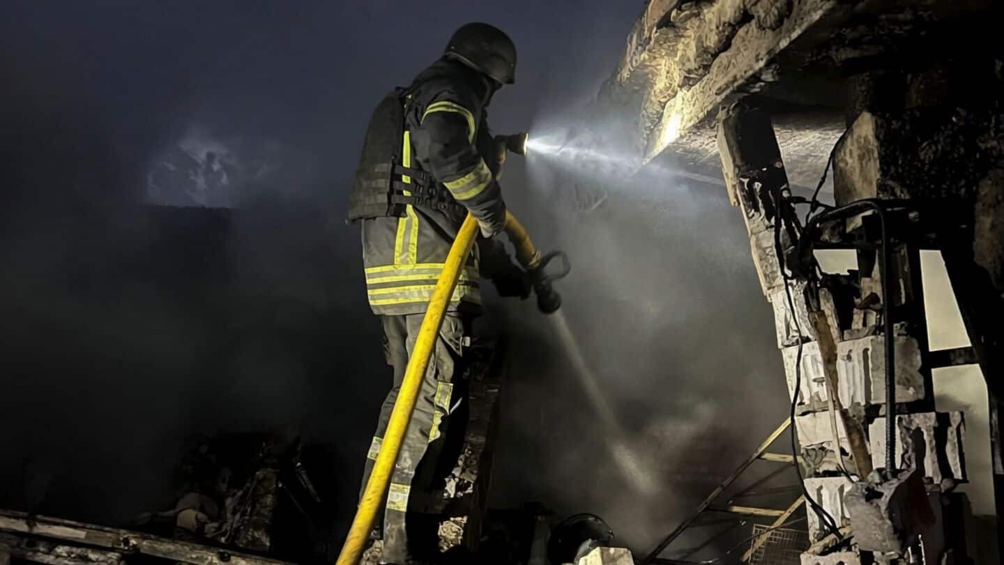 Russia launches biggest attack on Ukraine energy infrastructure since spring