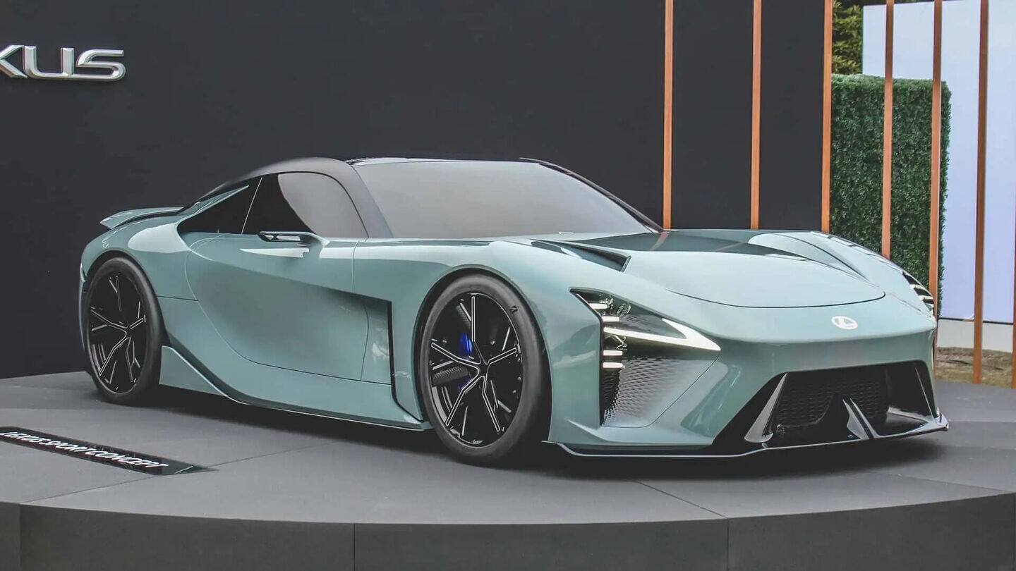 Lexus's LFR supercar concept debuts at Monterey Car Week