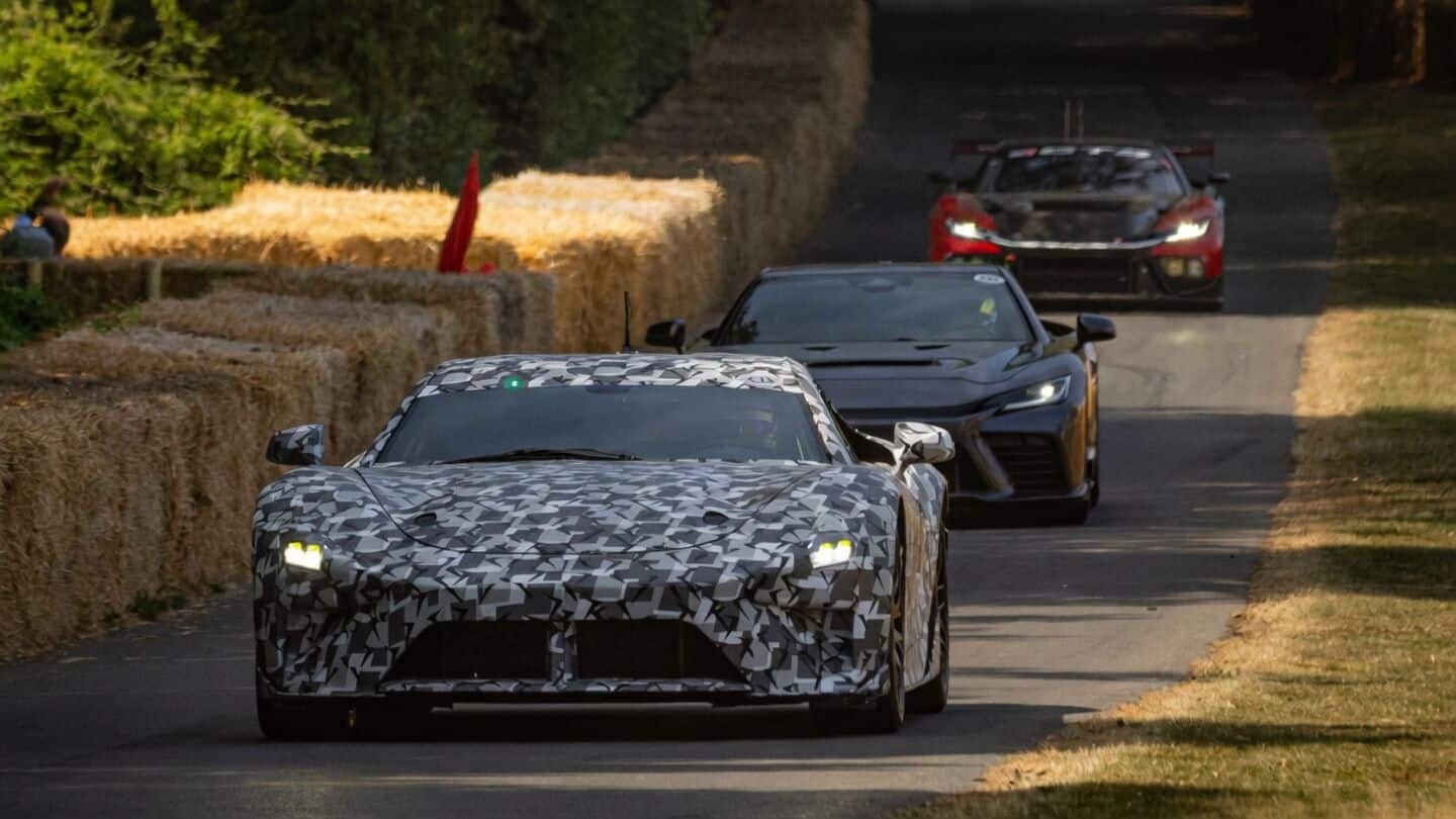 Toyota and Lexus showcase high performance cars at Goodwood