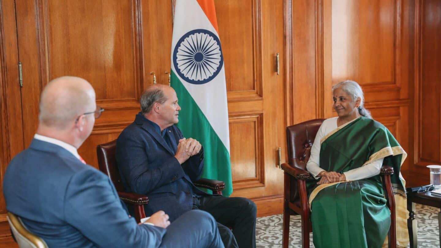Finance Minister Nirmala Sitharaman pitches India to attract Canadian investment