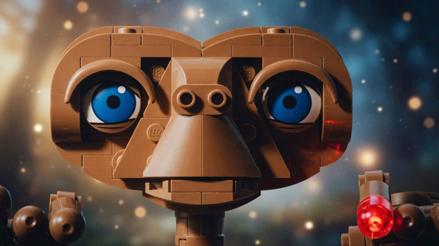 LEGO launches 1,226-piece 'E.T. the Extra-Terrestrial' 44th anniversary set
