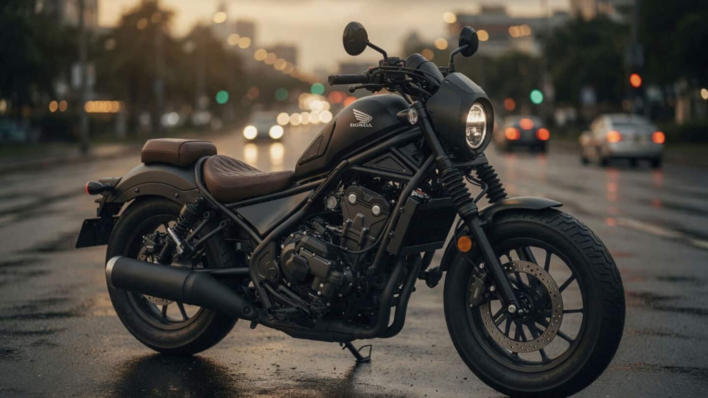Honda unveils refreshed Rebel 500 with 3.5-inch TFT, E clutch