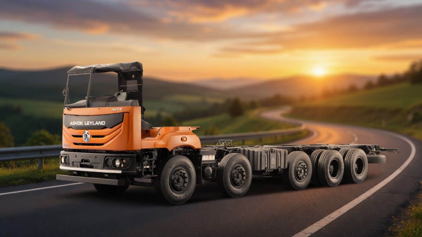 Ashok Leyland launches India's 1st 45-49 ton air suspension trucks