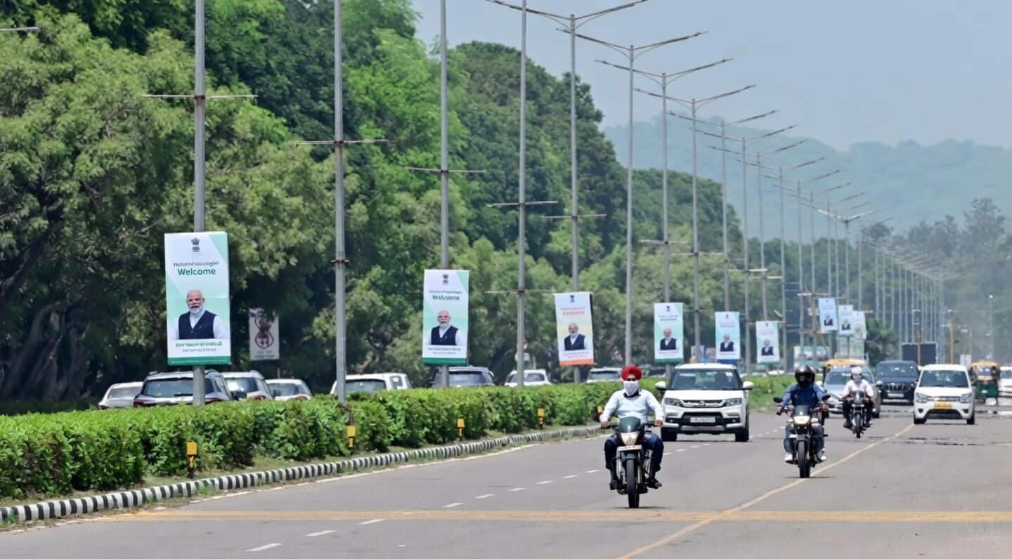 Chandigarh readies neuroscience center and ₹5,278cr roads for Narendra Modi