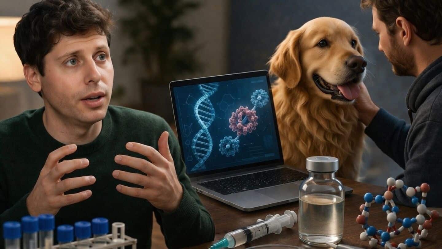 Sam Altman: Australian used ChatGPT to create dog cancer vaccine