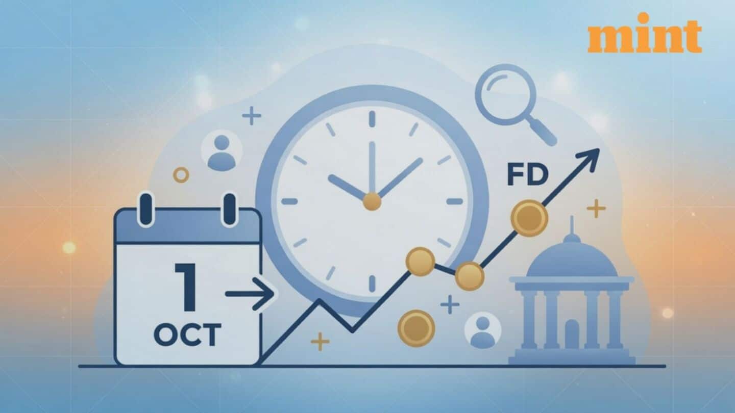 RBI to standardize deposit interest rates from Oct 1 2026
